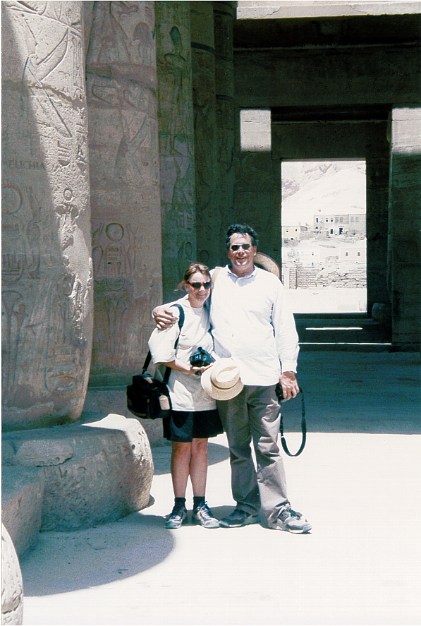 kathy and shane at ramseseum
